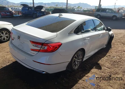 2022 Honda Accord Hybrid Ex-L from USA, damaged, VIN 1HGCV3F54NA013372
